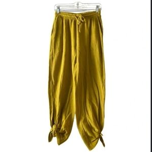 Daily Practice by Anthropologie Kirin baby terry tie pants